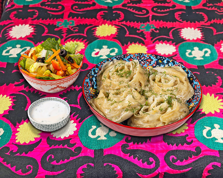 Manti Plate - Dervish Vegan Restaurant