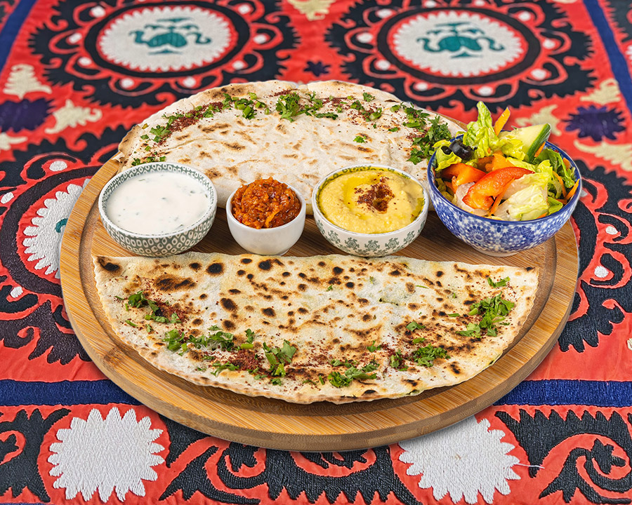 Qutab Plate - Dervish Vegan Restaurant